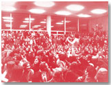 Acción – "Kunst und Revolution" (Arte y Revolución), 7 Junio 1968, Universidad de Viena