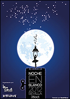 Cartel Noche en Blanco Sevilla 2012