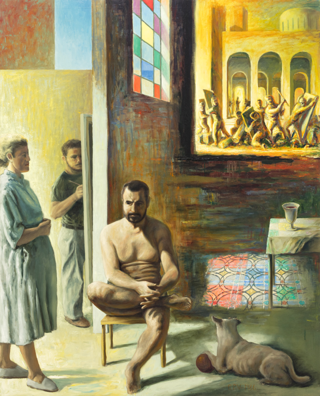 GUILLERMO P�REZ VILLALTA, Sacra conversaci�n, 1986