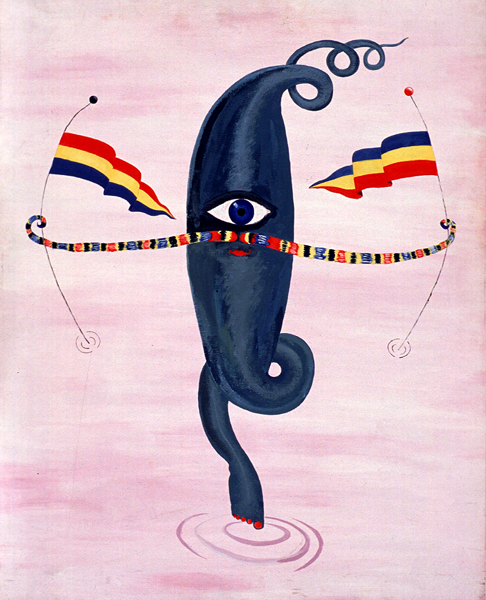 RAFAEL AGREDANO. Miss Marte, 1986. 92 x 73,4 x 1,8 cm. Acrlico sobre lienzo