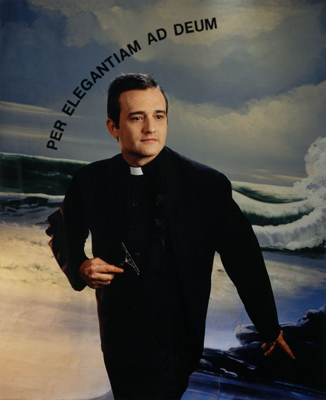 RAFAEL AGREDANO. Per elegantiam ad Deum, 1992. N Edicin 2/2. 148 x 121 cm.  Fotografía (cibachrome)