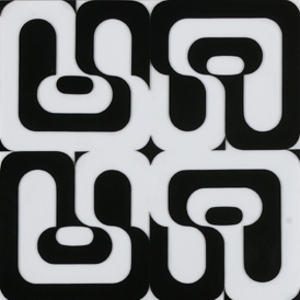 MANUEL BARBADILLO. Pesan�a, 1970. Plexigl�s.
100 x 99,5 cm