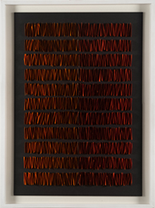 PAZ P&Eacute;REZ RAMOS. Sin t&iacute;tulo, 2010. Collage sobre cart&oacute;n. 100 x 70 cm.