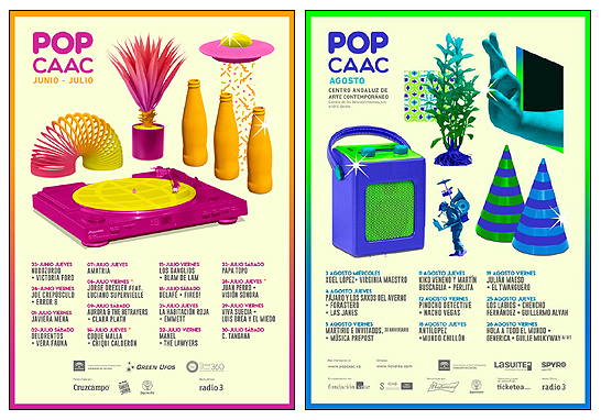 Carteles POP CAAC 2016