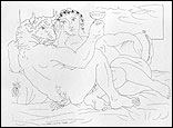 Pablo Picasso: "El minotauro" (serie Suite Vollard), 1931-1937